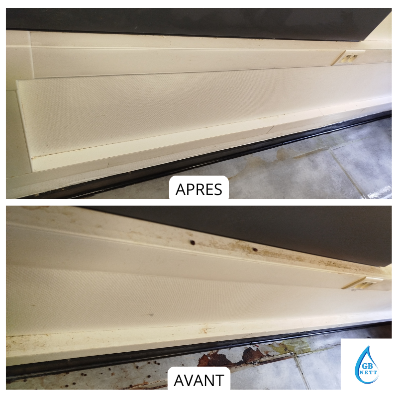 Résultat avant après nettoyage cuisine – GB Nett